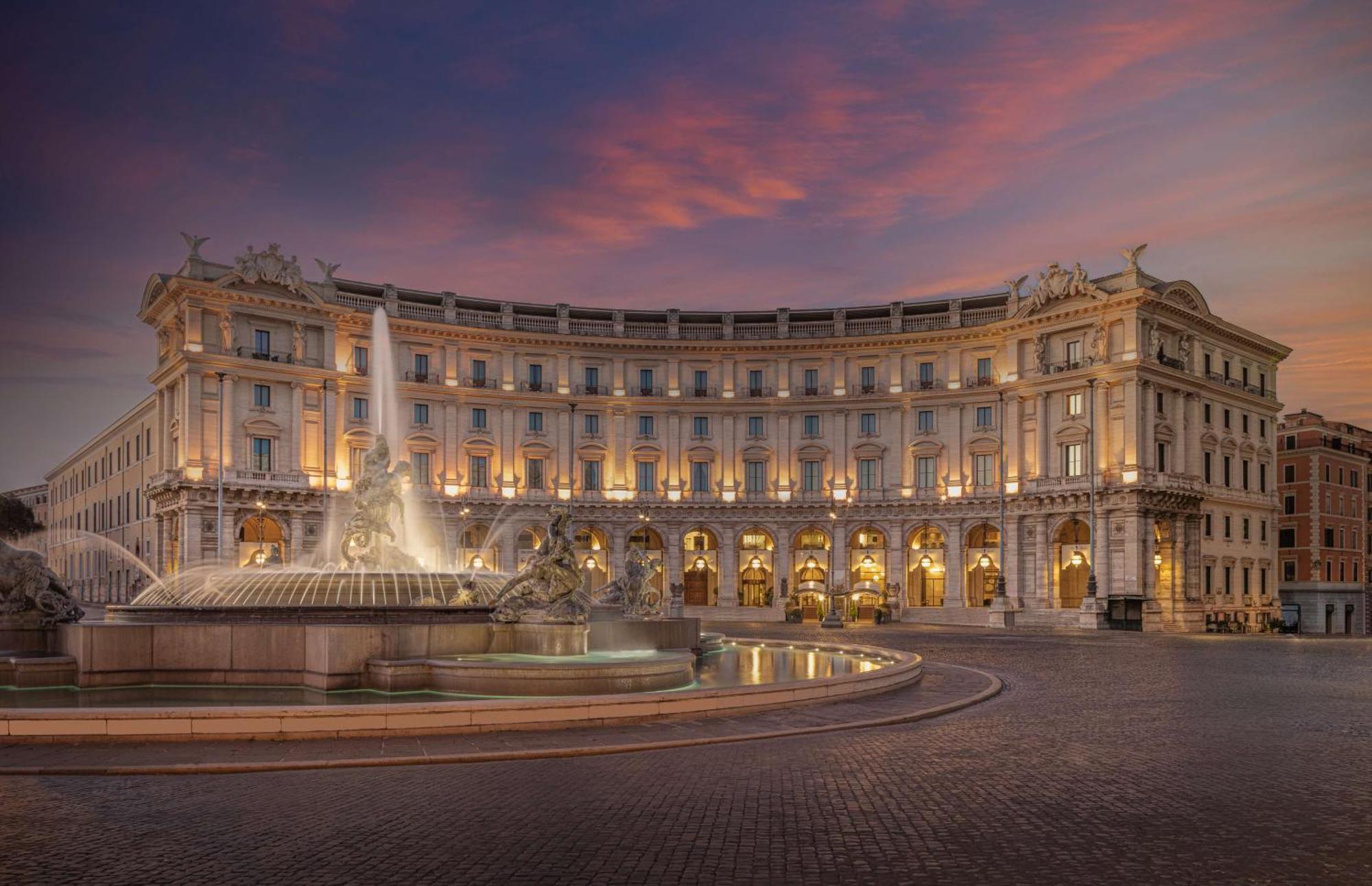 Hotel Anantara Palazzo Naiadi Roma Esterno foto The Grand Hotel