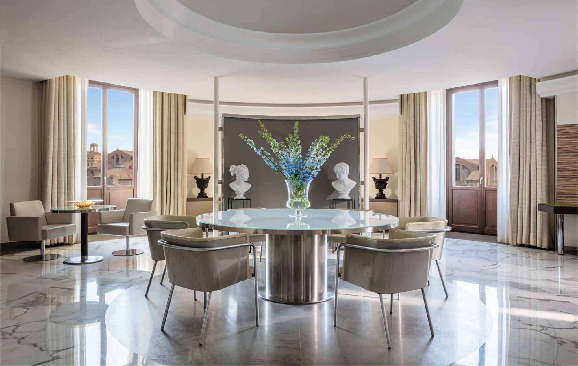 Hotel Anantara Palazzo Naiadi Roma Esterno foto The dining room