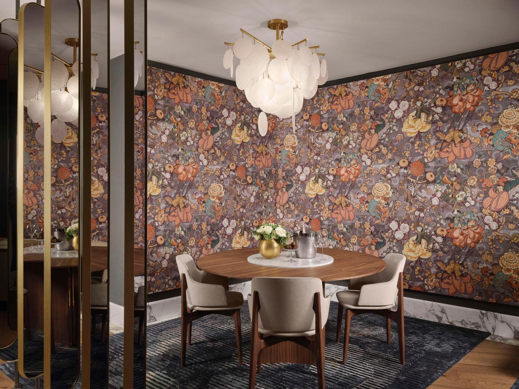 Hotel Anantara Palazzo Naiadi Roma Esterno foto A dining room at The Ritz-Carlton, DIFC